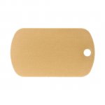 Rectangle Shaped Personalized Engraving ID tag