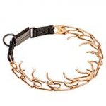 Canine Pinch Prong Collar Made of Curogan - 3.25 mm