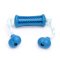 High-Quality Rubber Blue Training Dental Toy With Handles (Small: 1.3” x 3.5” (3.5 cm x 9 cm))