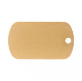 Rectangle Shaped Personalized Engraving ID tag