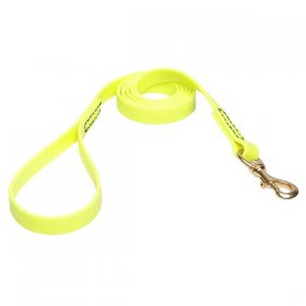 Yellow Waterproof dog Leash Made of Biothane