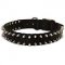 Water resistant Nylon Dog Collar With Spikes