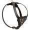 Fashion Adjustable Leather Puppy Harness for Daily Walking