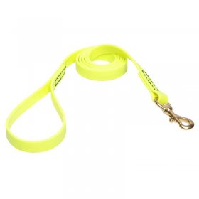 Yellow Waterproof dog Leash Made of Biothane