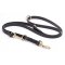 Multipurpose Black Biothane dog Leash for over 7 Different Activities