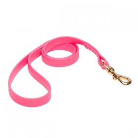 Pink Waterproof dog Leash Made of Biothane