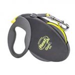 "Easy Walking" Retractable Nylon Dog Leash with 2 Modes of Braking System for Small & Medium Size Breeds