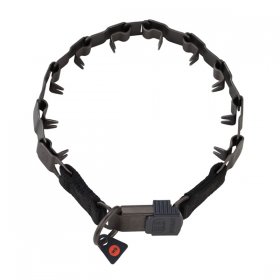 Neck Tech Sport Prong Collar of Matt Stainless Steel