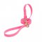 Pink Waterproof dog Leash Made of Biothane