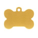 Bone Shaped Personalized Engraving ID tag