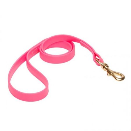 Pink Waterproof dog Leash Made of Biothane