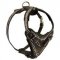 Designer Leather Dog Harness with Control Handle