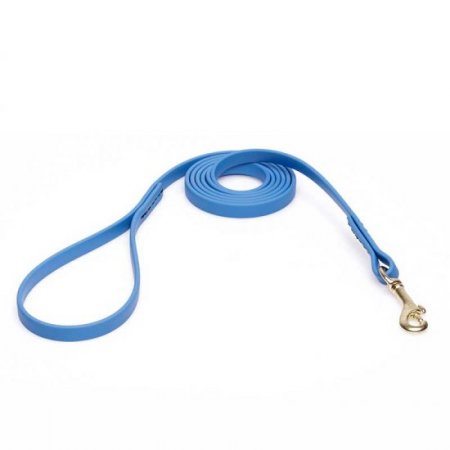 Amazing Blue Biothane dog Leash for Walking, Tracking