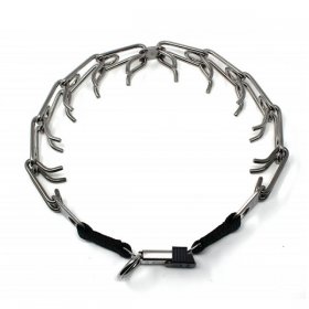 Herm Sprenger Stainless Steel Prong Collar with Quick Release Buckle (4 mm x 25 inches)