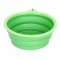 Spring-Hooked Foldable Dog Bowl