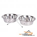 Durable Stainless Steel Bowls with Stand