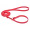 Durable Red Biothane dog Leash and Collar Combo