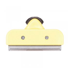 Long Fur Metal Brush with a Plastic Handle