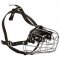 Adjustable Wire Basket Dog Muzzle for Training and Walking