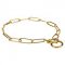 "Chain Protector" Brass Dog Choke Collar - 1/9 inch (3 mm) link diameter