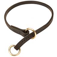 Unusual Leather Dog Collar For Training