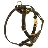 Handcrafted Leather Harness For Puppies Or Small Breeds