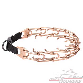   Curogan Dog Pinch Collar hypoallergenic title=