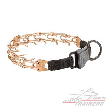 Pinch collar Herm Sprenger with Click Lock System