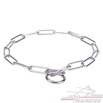 Dog choke chains fur saving