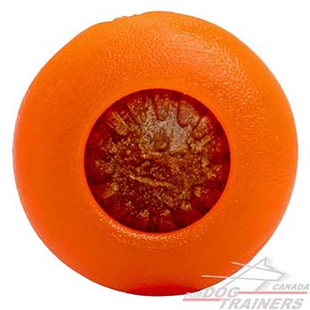 Dog Ball for Interactive Games of Medium Size