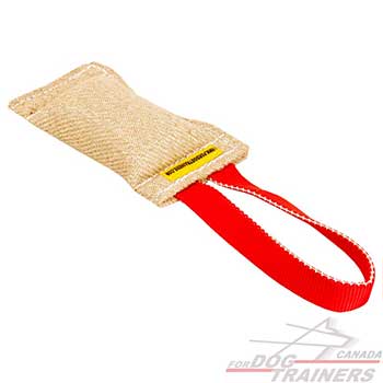 One Handle Training Jute Bite Tug for Dogs 