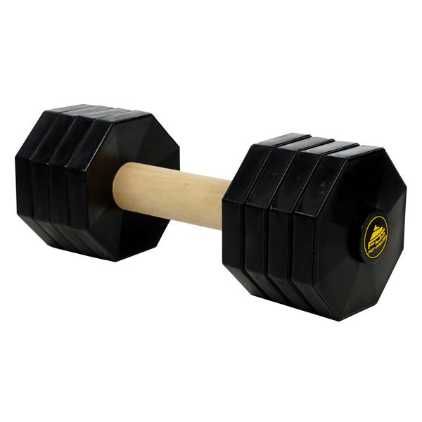 Removable plastic plates for training dumbbell