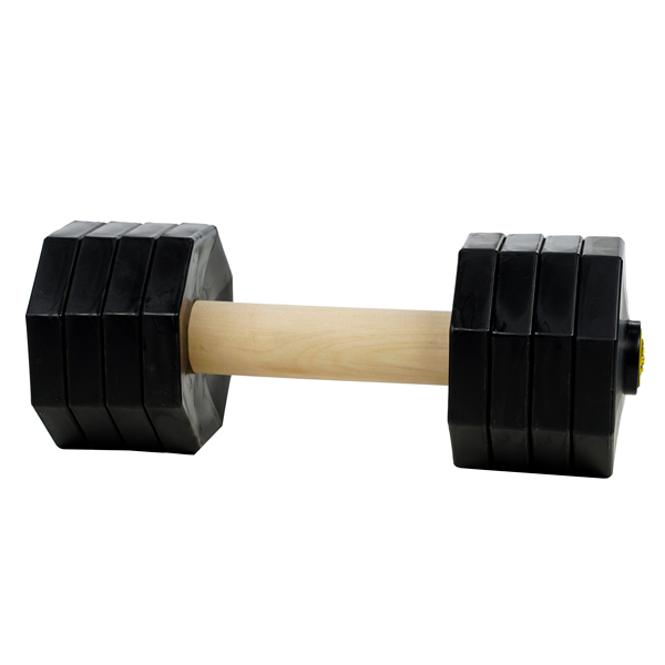 Professional Training Dog Dumbbell with Removable Bells