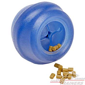 Rubber Dog Treat Dispenser for Chewing