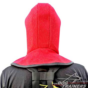 Secure Dog Bite Training with Head Protector