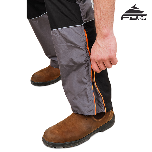 Pro Design Dog Tracking Pants with Best quality Zippers