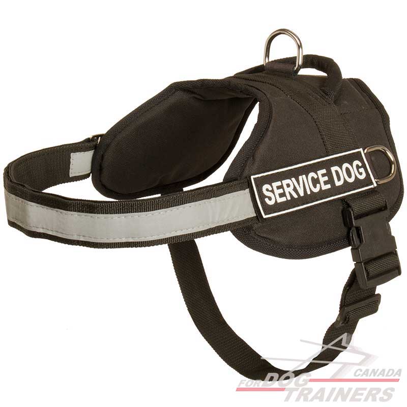 Order Lightweight Nylon Dog Harness Working Dogs Police Army SAR
